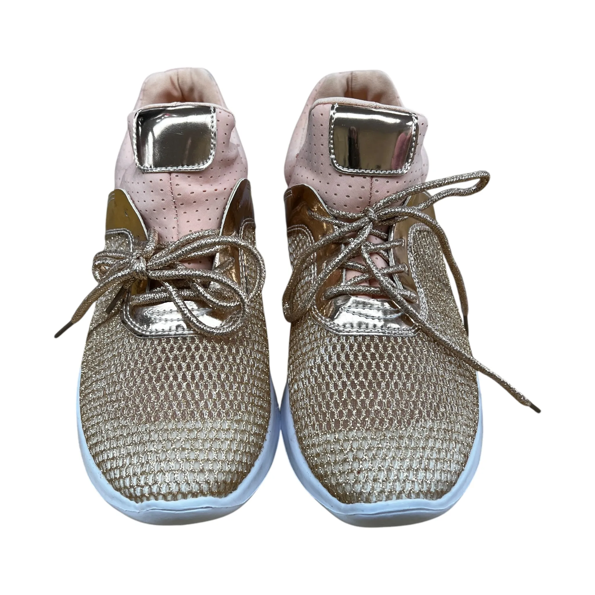 Shoes Sneakers By Cme In Peach, Size:7.5