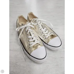 Shoes Sneakers By Converse In Gold, Size: 12