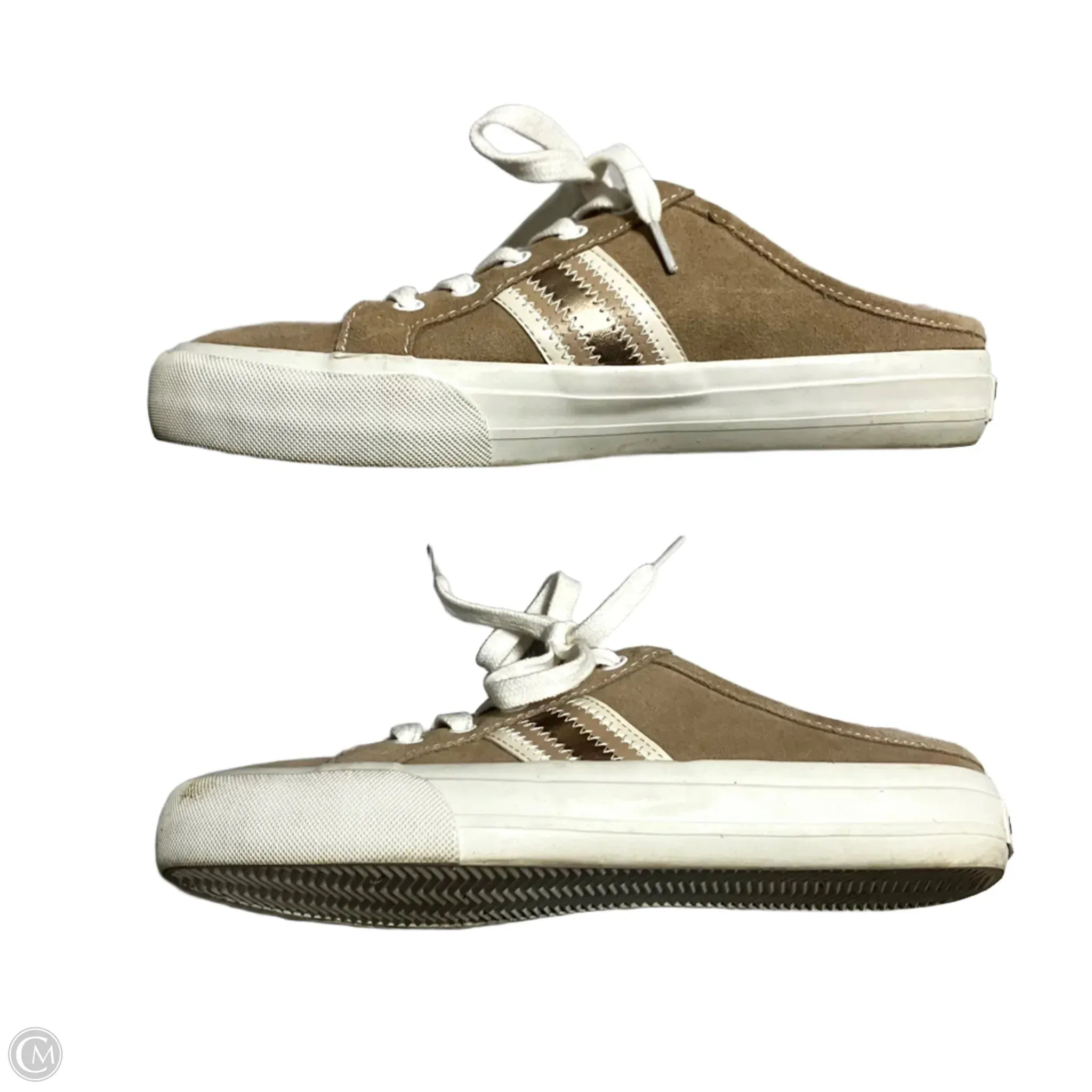 Shoes Sneakers By Crown Vintage In Tan, Size: 6.5