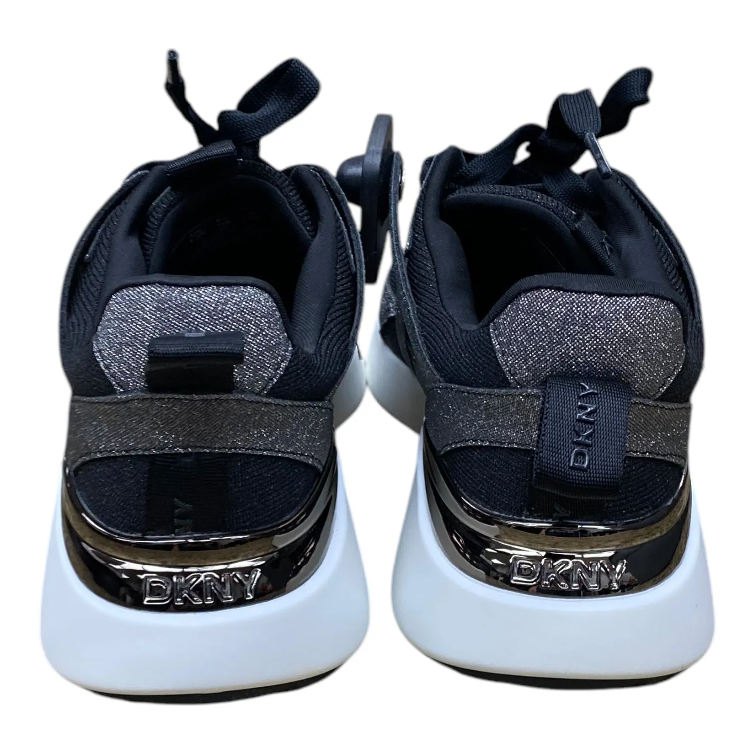Shoes Sneakers By Dkny In Black & Grey, Size:8.5