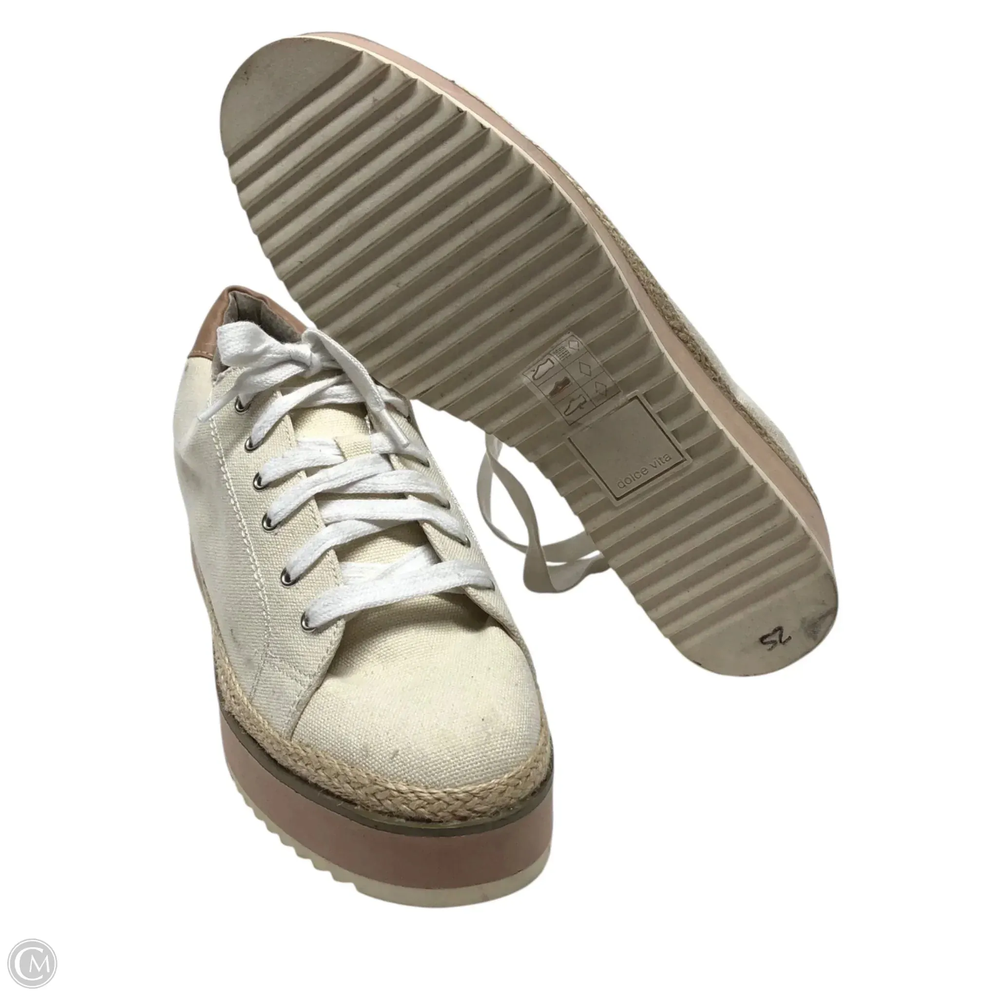 Shoes Sneakers By Dolce Vita In Cream, Size: 9.5