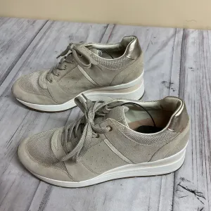 Shoes Sneakers By Geox Shoes In Gold, Size:10.5
