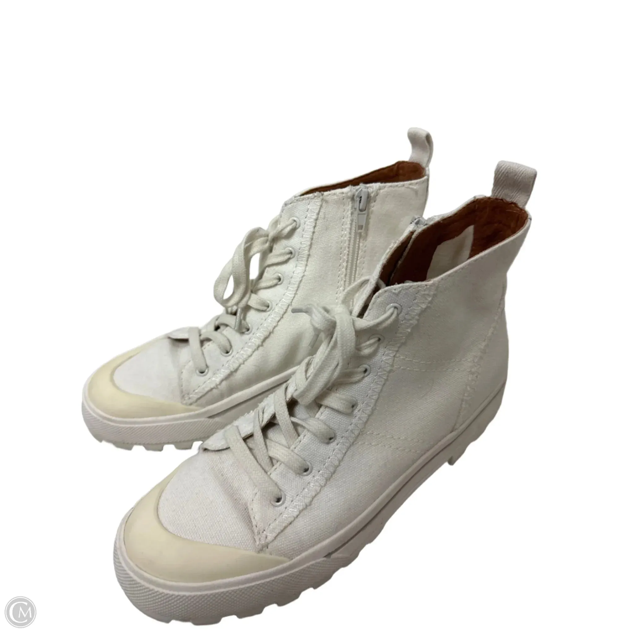 Shoes Sneakers By Lucky Brand In Cream, Size: 7.5