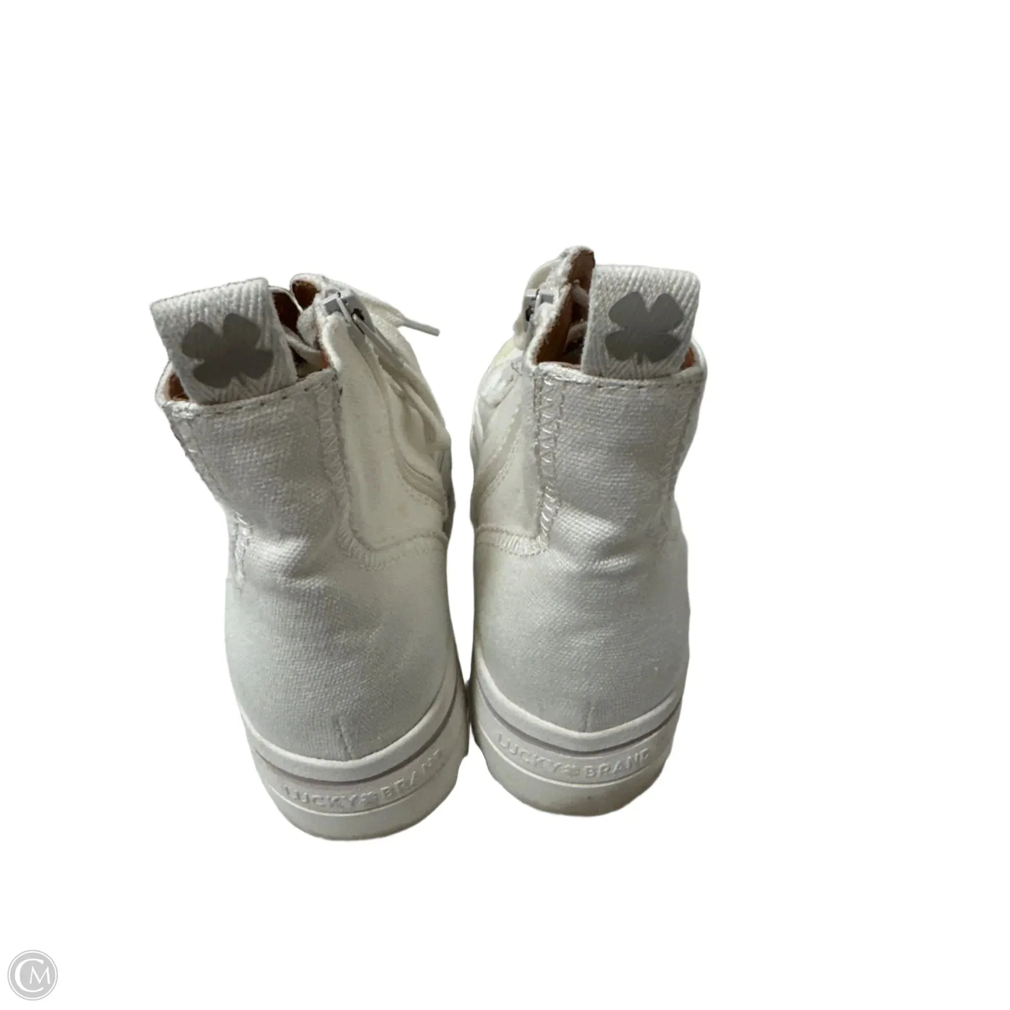 Shoes Sneakers By Lucky Brand In Cream, Size: 7.5
