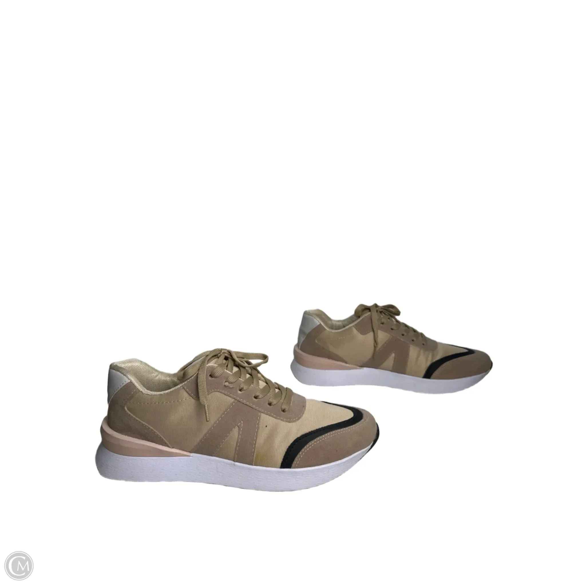 Shoes Sneakers By MKS In Tan, Size: 8