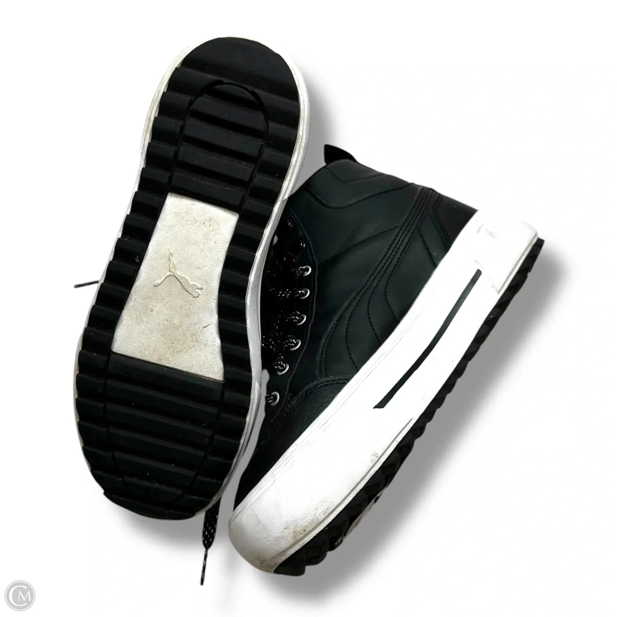 Shoes Sneakers By Puma In Black, Size: 9