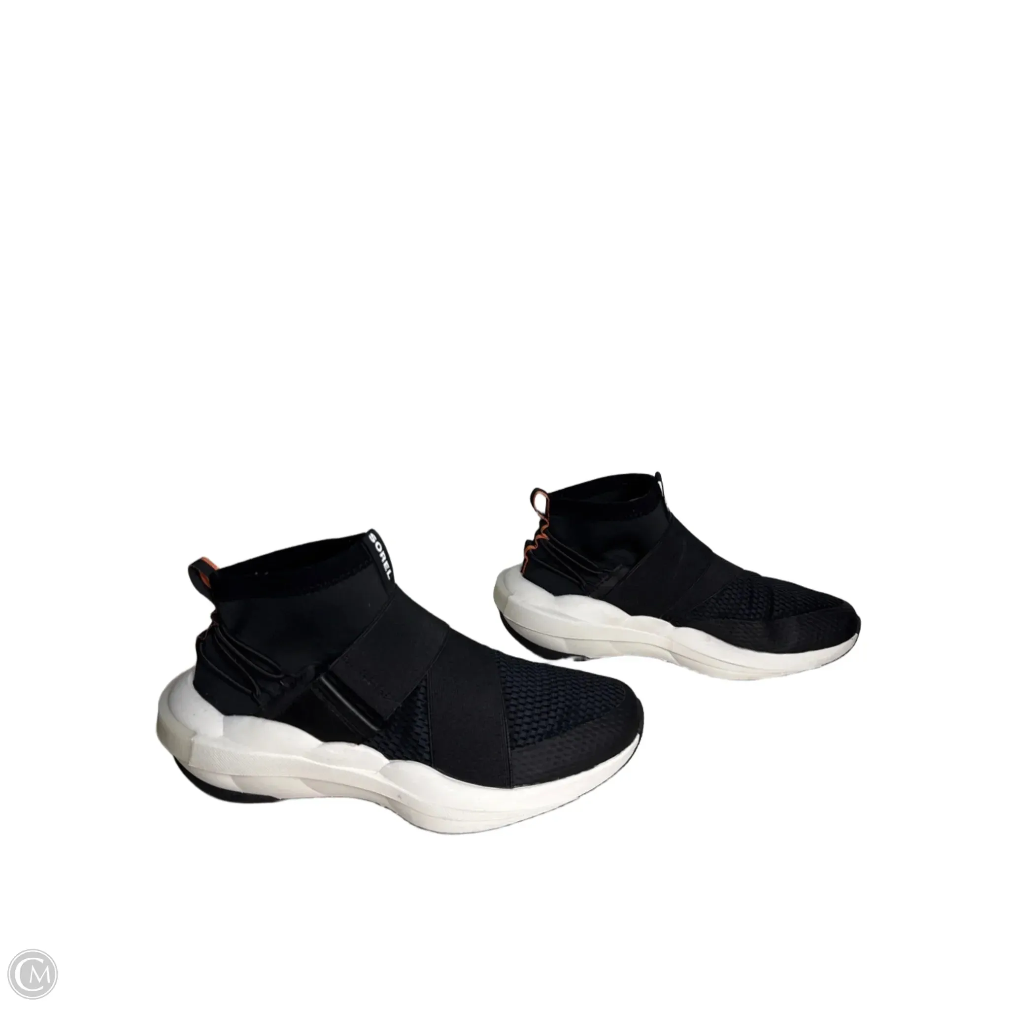 Shoes Sneakers By Sorel In Black & White, Size: 10
