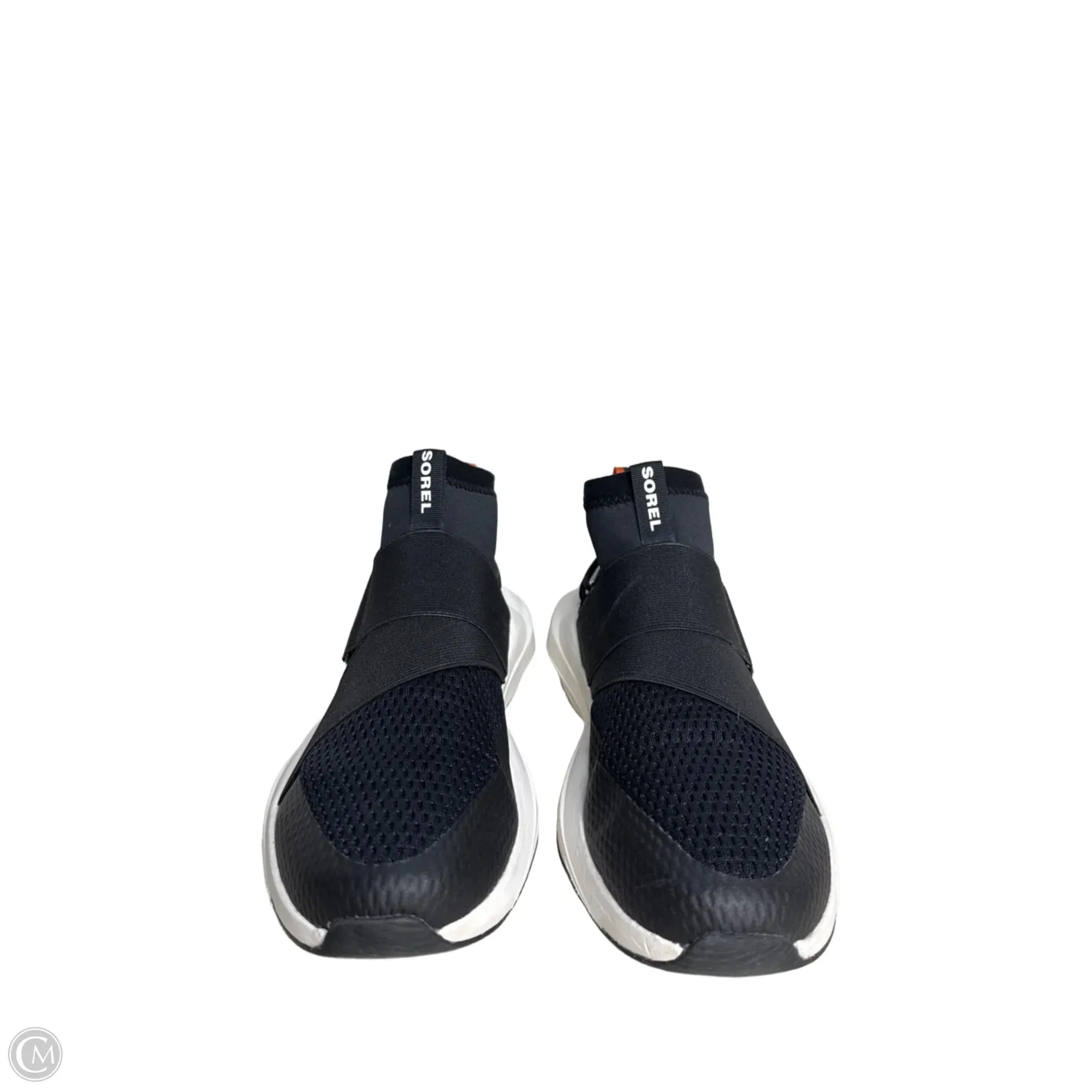Shoes Sneakers By Sorel In Black & White, Size: 10