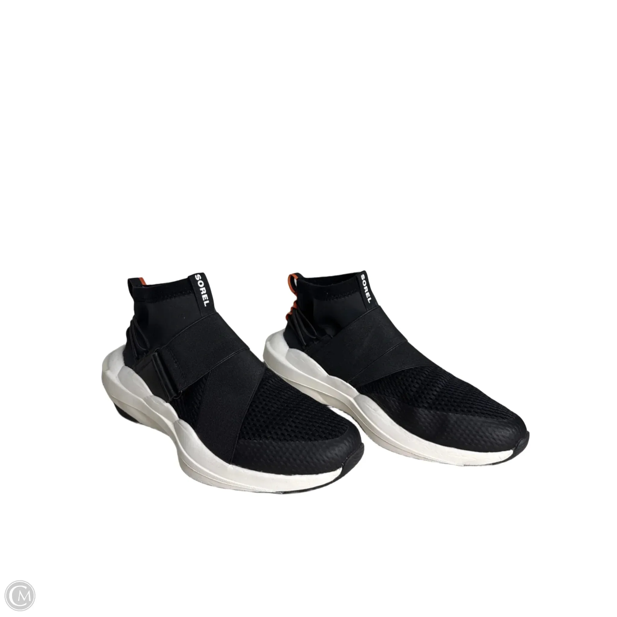 Shoes Sneakers By Sorel In Black & White, Size: 10