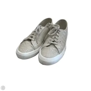 Shoes Sneakers By Superga In Grey, Size: 9