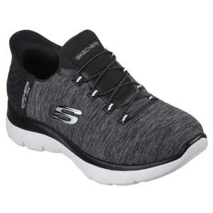 Skechers Shoes Women's Skechers Slip-Ins: Summits-Dazzling Haze Black/White