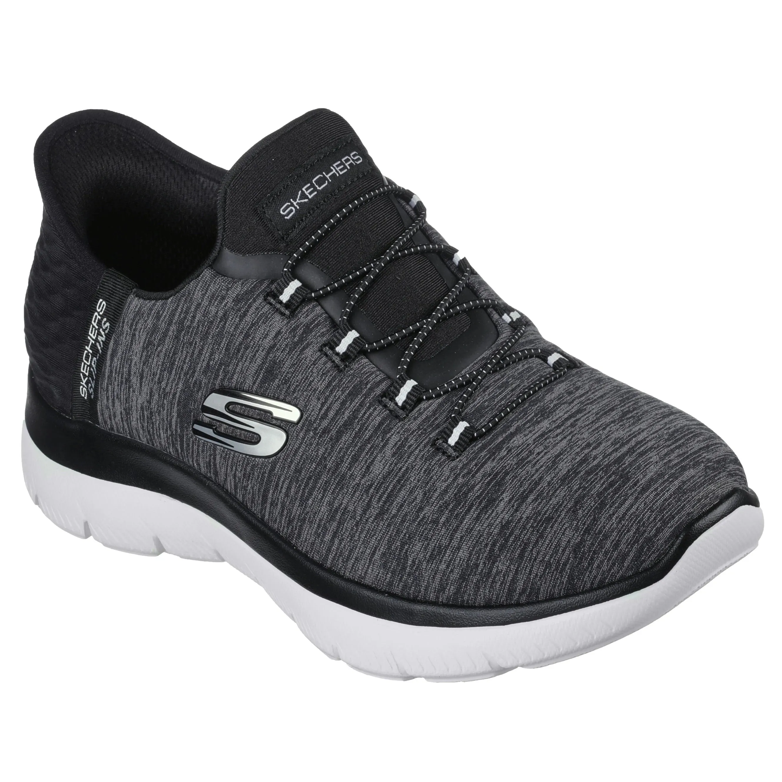 Skechers Shoes Women's Skechers Slip-Ins: Summits-Dazzling Haze Black/White