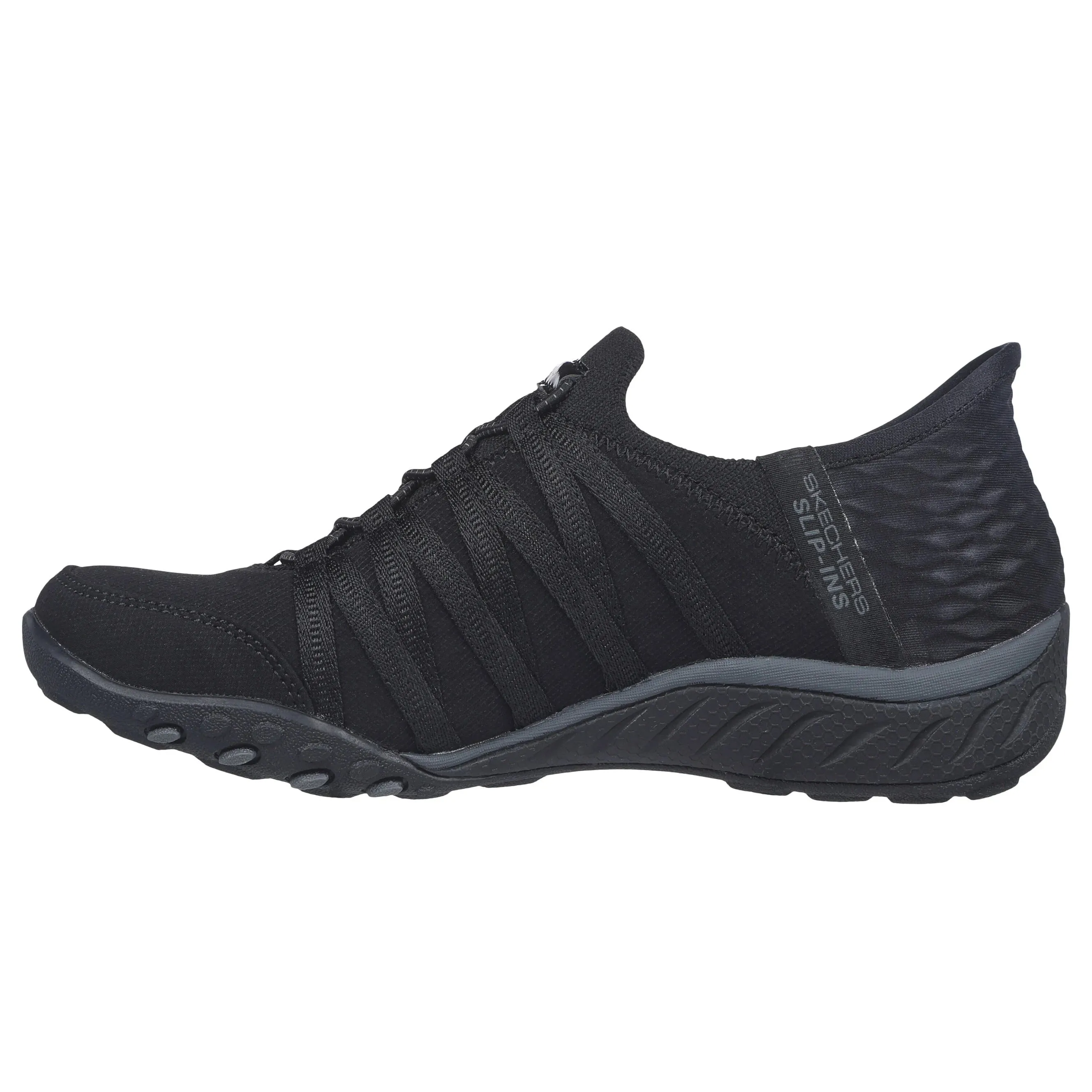 Skechers Shoes Women's Slip-Ins: Breathe-Easy-Roll-With-Me Black