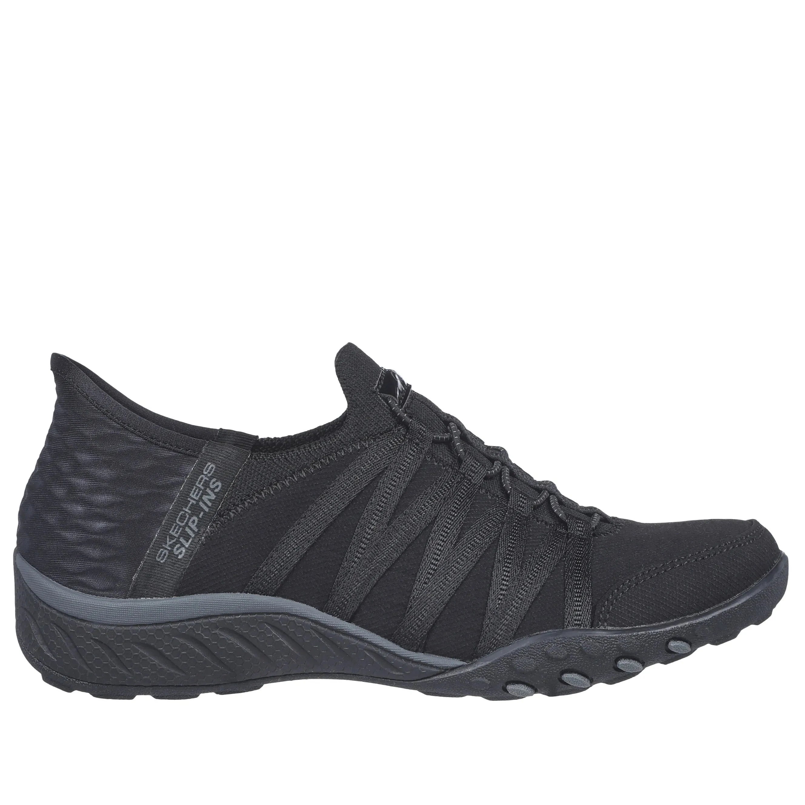 Skechers Shoes Women's Slip-Ins: Breathe-Easy-Roll-With-Me Black