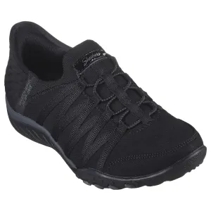 Skechers Shoes Women's Slip-Ins: Breathe-Easy-Roll-With-Me Black