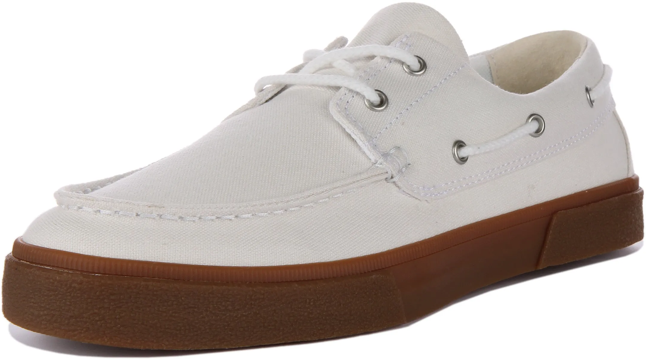 Timberland A5Zdn Union Wharf Boat Shoes In White For Men Shoes Timberland