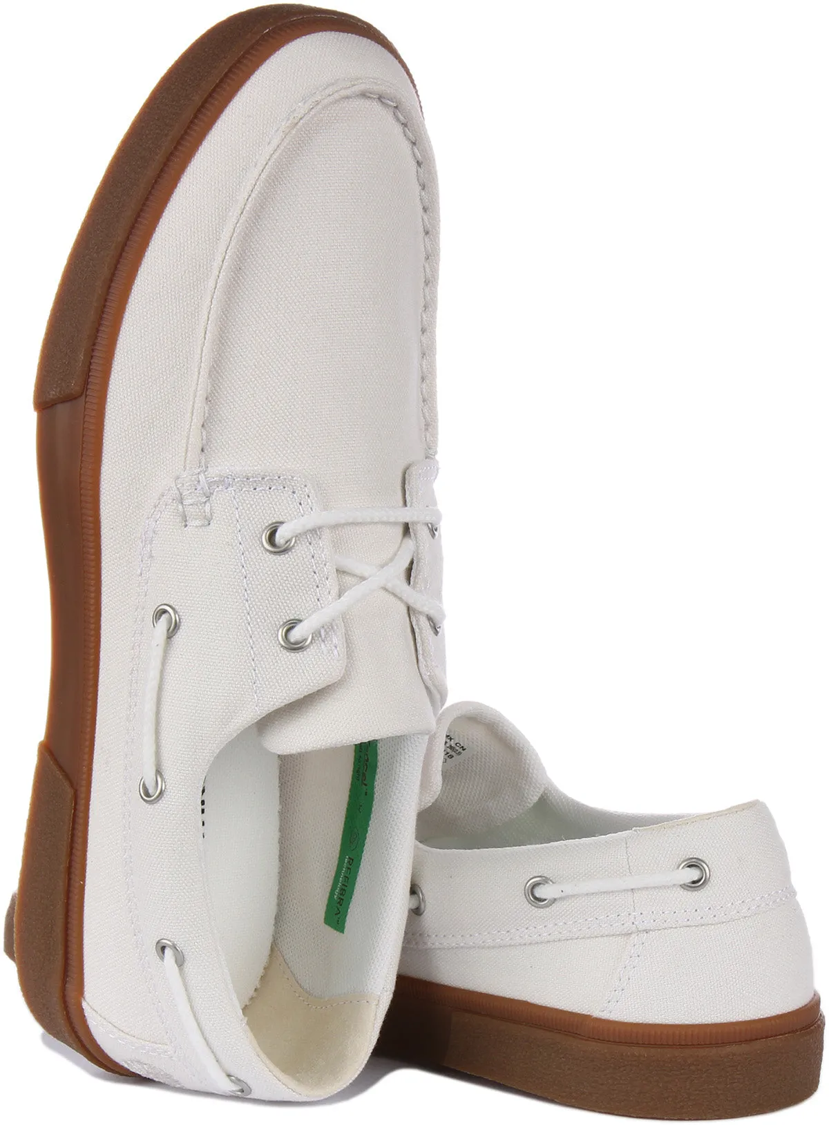 Timberland A5Zdn Union Wharf Boat Shoes In White For Men Shoes Timberland