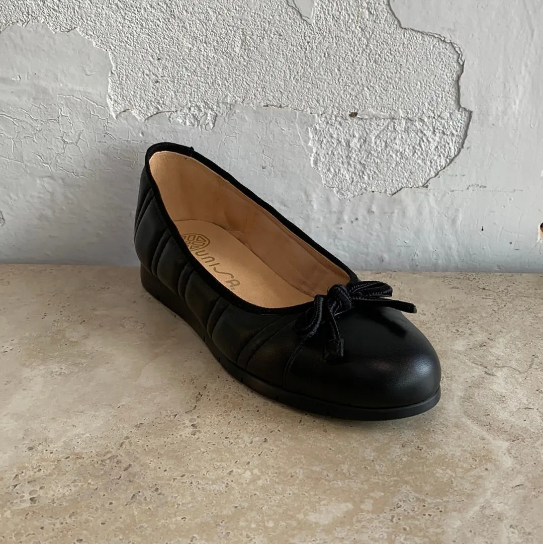 Unisa Alger Black Shoes_Unisa