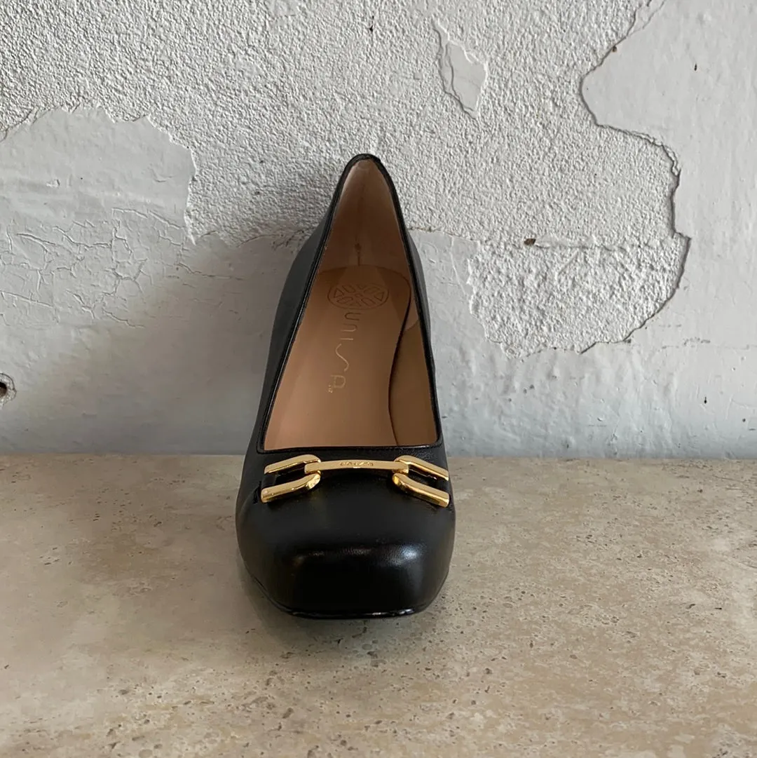 Unisa Naron Black Shoes_Unisa