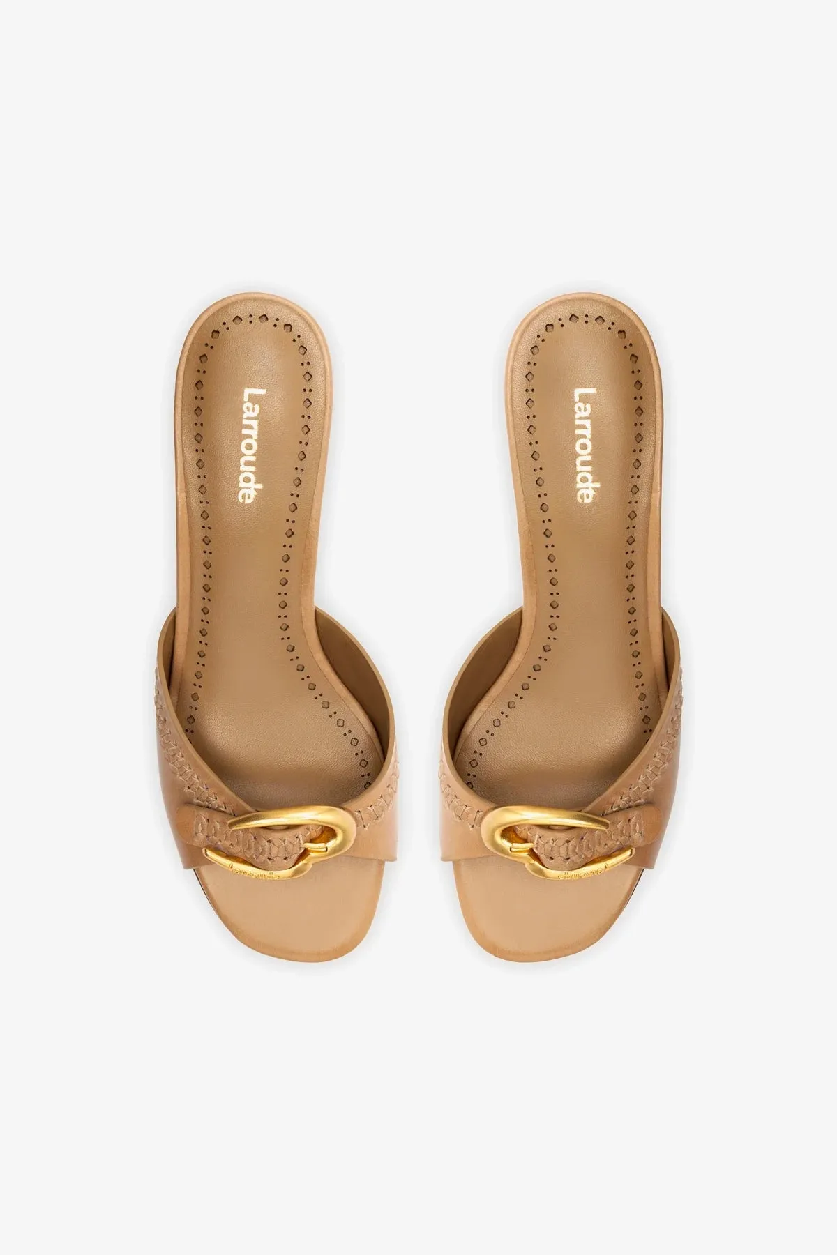 Verona Mule In Hazelnut Leather