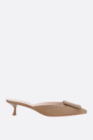 Viv' in The City mules in suede