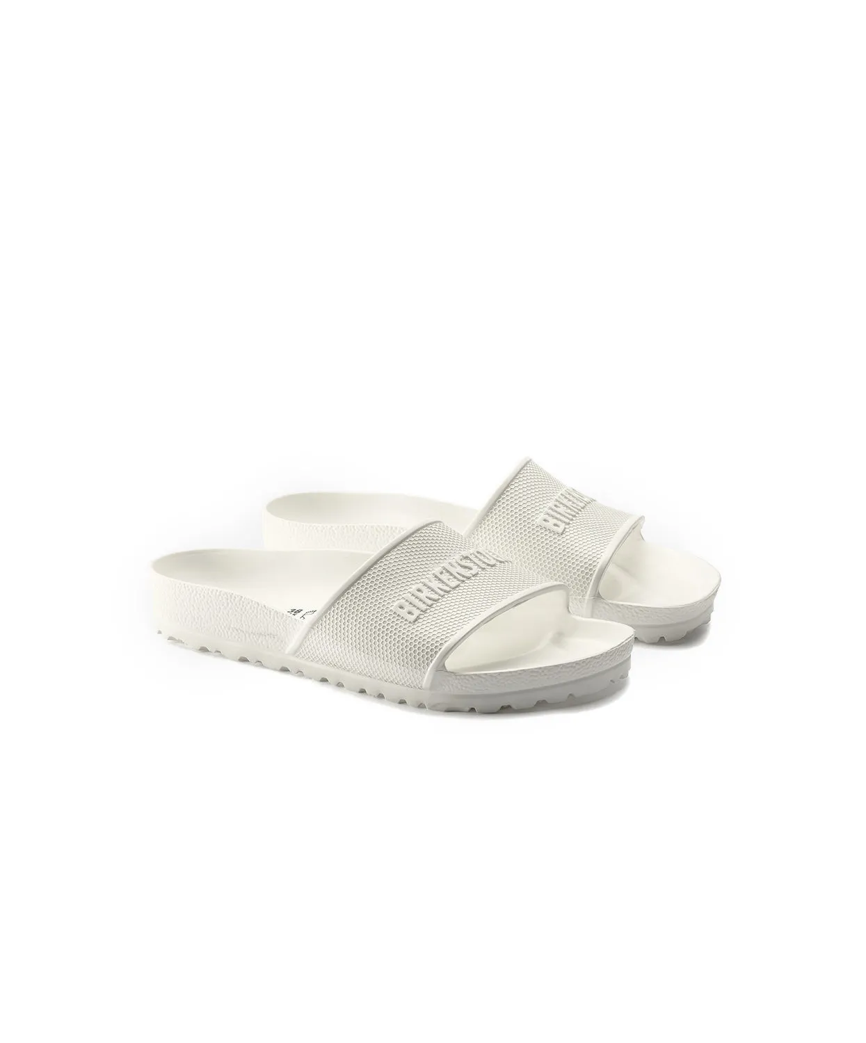 Womens Birkenstock Shoes Birkenstock Barbados EVA White Sandals