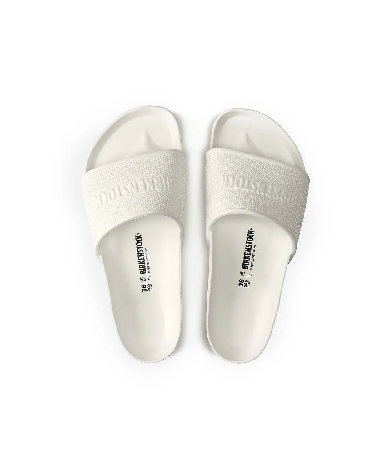 Womens Birkenstock Shoes Birkenstock Barbados EVA White Sandals