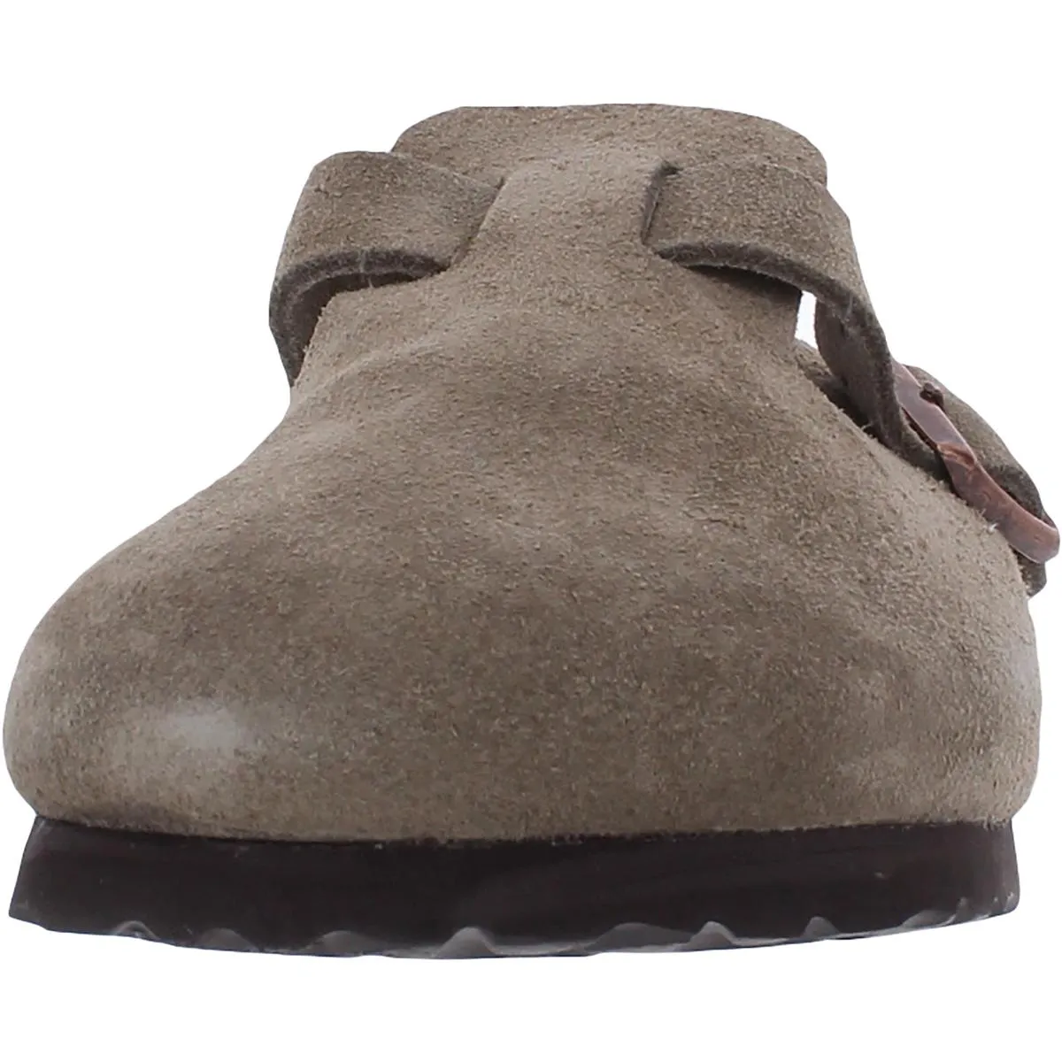 Womens Suede Slip On Mules