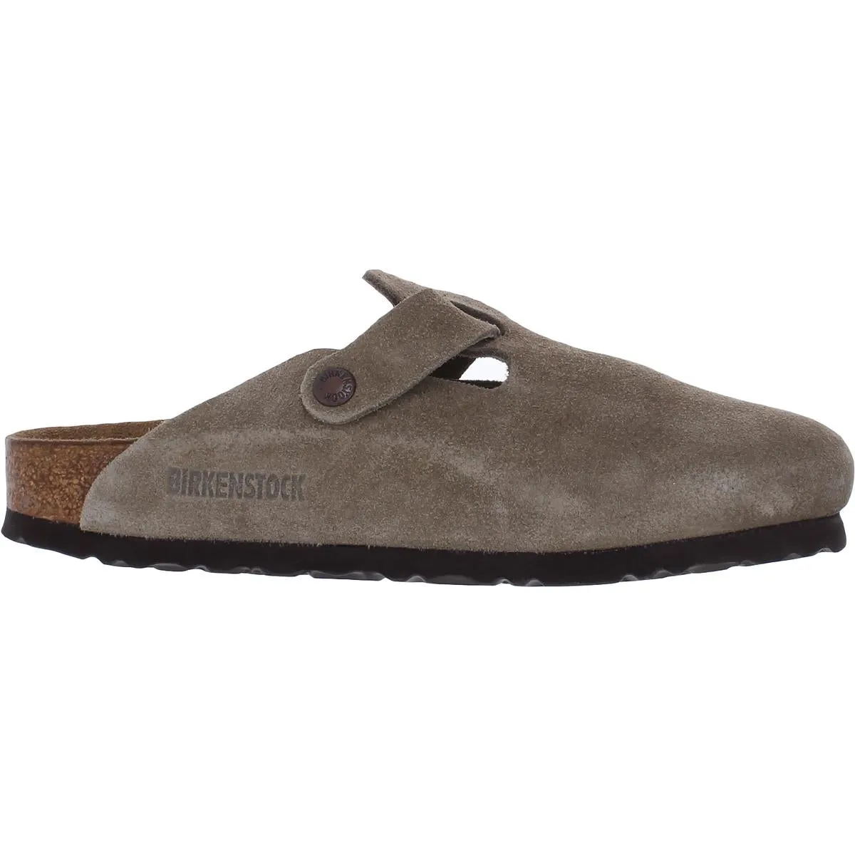 Womens Suede Slip On Mules